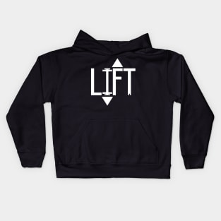 Lift mens dark Kids Hoodie